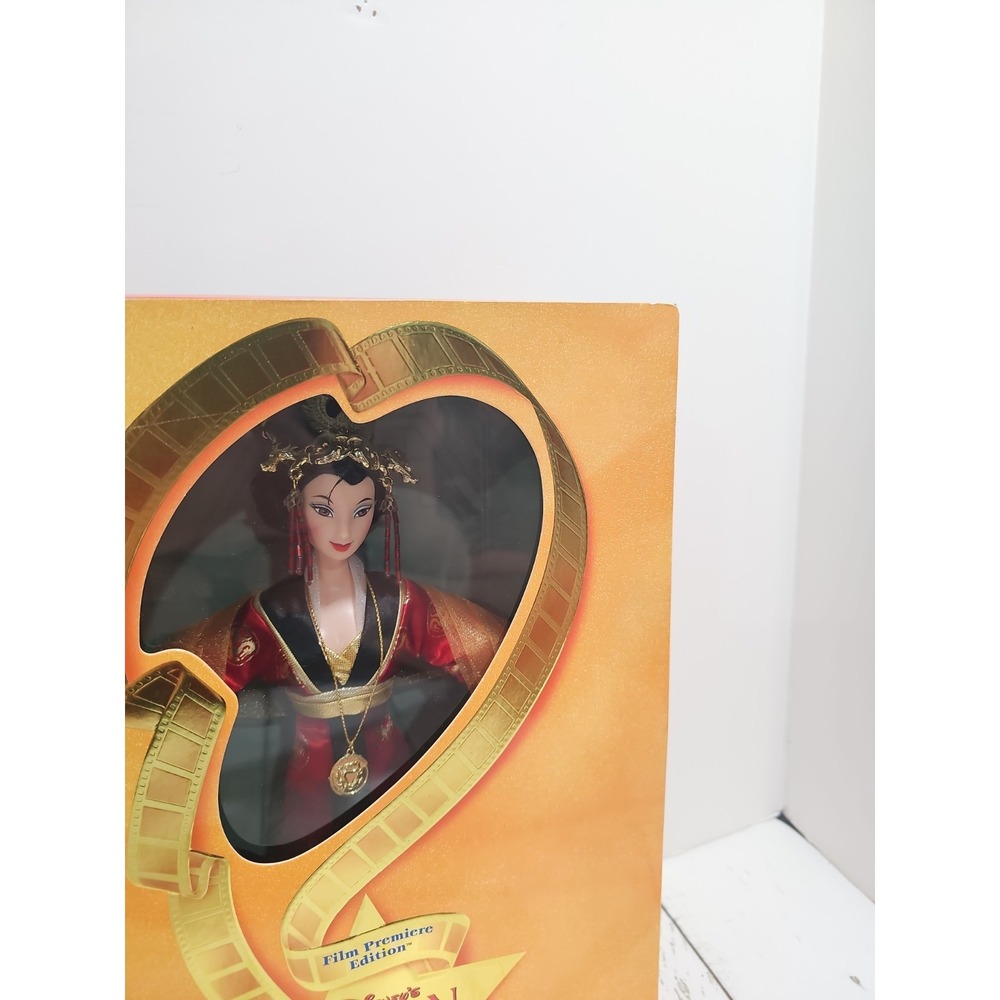 1998 Barbie Mulan Imperial Beauty Disney Film Premiere Edition Doll NRFB Vintage - Picture 4 of 16
